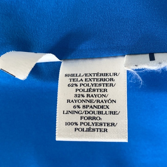 Ann Taylor XS blue long blazer - Picture 5 of 6